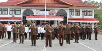 Peringatan HBA ke 62 di Rohul, Kajari Rohul Paparkan Capaian Kinerja