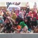 Yasinan di Depan Kantor PN Rokan Hulu, Warga Teluk Aur Berharap Kades dibebaskan