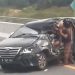 Akibat Kelalaian, Pengendara Mobil Inova Tabrak Truk di Tol Pekanbaru-Dumai