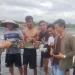 Buaya muara masuk tambak udang di Agam berhasil ditangkap