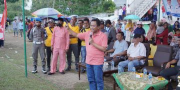 Diikuti 16 Tim, Wabup Rohil Buka Turnamen Sepakbola Usia Dini Piala Camat Bangko