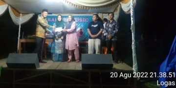 Ratusan Masyarakat Logas hadiri Reses Hisron Anggota DPRD kuansing
