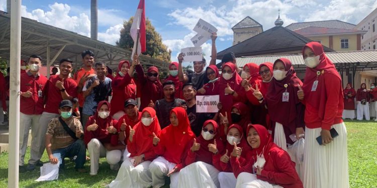 Memeriahkan HUT ke 77 RI, RSUD Mandau Laksanakan Sejumlah Lomba