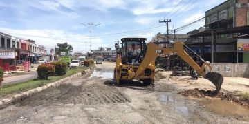 PUPR Riau Perbaiki Jalan Provinsi di Ujung Batu