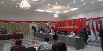 Bahas Isu Terkini, Gubri Pimpin Rakor Bersama Forkopimda Riau