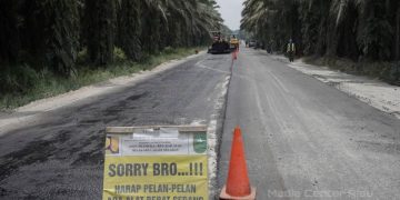 Ini Progres Pembangunan Jalan Alternatif Pekanbaru-Siak di PT SIR