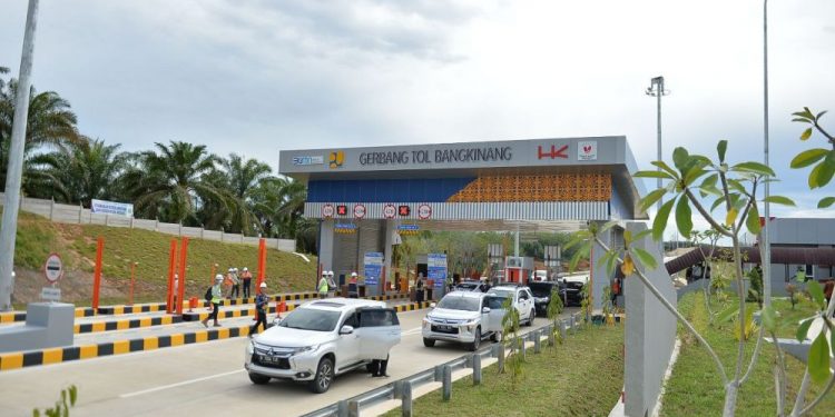 Konstruksi Tol Pekanbaru-Bangkinang Siap 100 persen