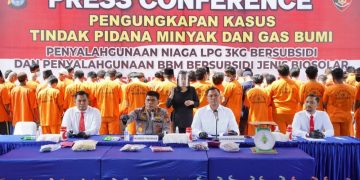 Polda Riau Bongkar Sindikat Pengoplosan Gas Elpiji