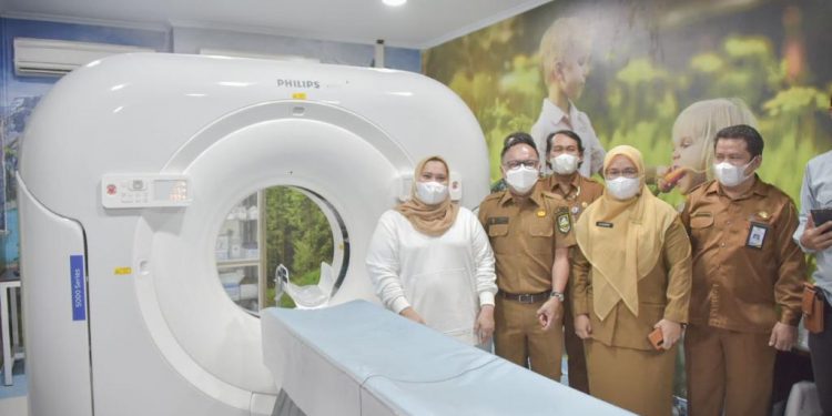 Diresmikan Bupati Kasmarni, Kini CT Scan Sudah bisa di Duri