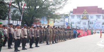 Hadiri HUT Kabupaten Rohil, Bupati Bengkalis Ucapkan Selamat