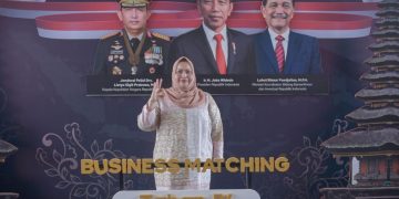 Hadiri Business Matching, Bupati Kasmarni Siap Jalankan Kebijakan Pemerintah Melalui P3DN