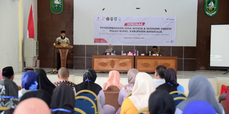 Bupati Bengkalis Buka Pengembangan Desa Wisata dan Ekonomi Kreatif Pulau Rupat