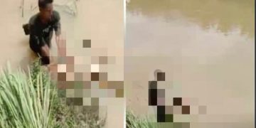 Sesosok Mayat ditemukan Mengapung di Sungai Batang Kumu, Tambusai