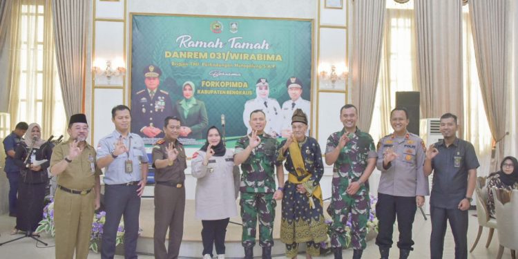 Bupati Bengkalis Sambut Kunjungan Kerja Danrem 031/Wira Bima