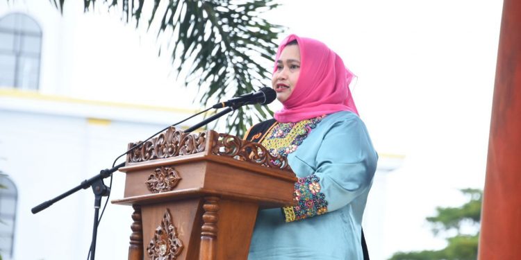 Buka Jambore PAUD, Bupati Kasmarni Ingatkan PAUD Harus Memiliki Empat Elemen Yang Harus Dipenuhi