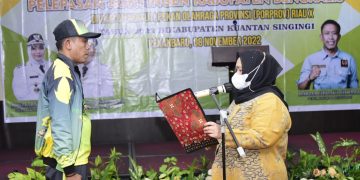 Bupati Kasmarni Lepas 464 Atlet Bengkalis Berlaga di Porprov ke-X Riau