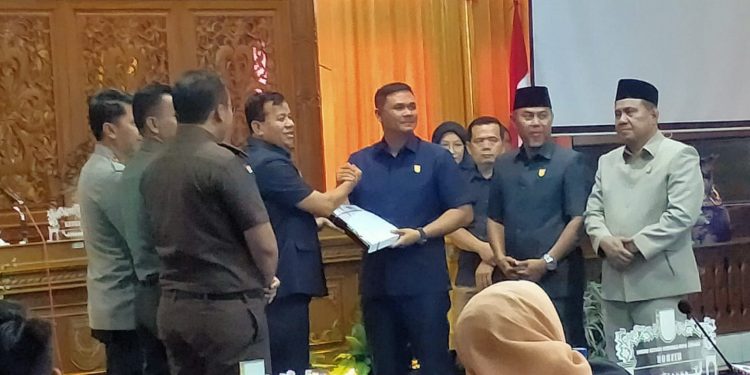DPRD Kuansing Gelar Paripurna Pengantar Ranperda APBD 2023