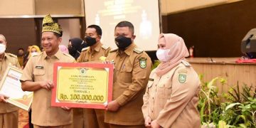 Kecamatan Mandau Raih Terbaik 1 Evaluasi Kinerja Kecamatan tingkat Provinsi Riau