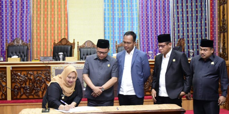 APBD Bengkalis TA 2023 Disahkan 4,199 Triliun