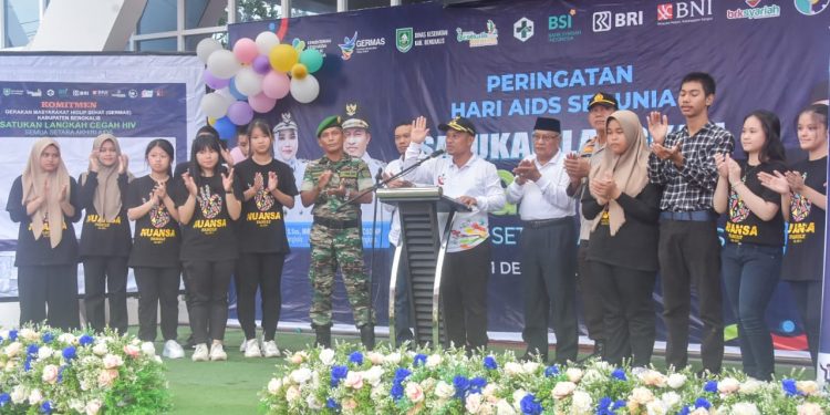 Peringati HAS, Wabup Ajak Bersinergi Cegah dan Atasi AIDS