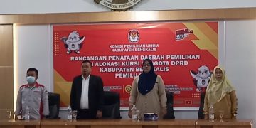 KPU Bengkalis Umumkan Rancangan Penataan Daerah Pemilihan dan Alokasi kursi Anggota DPRD Bengkalis
