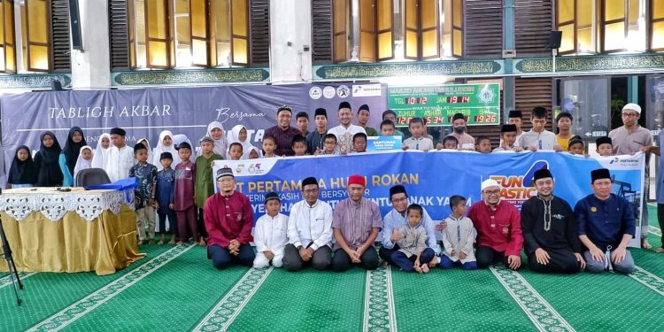 Berbagi Kebahagiaan, PHR Santuni 250 Anak Yatim di Momen HUT ke-4