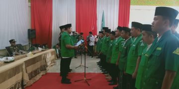 Hadiri Pelantikan PC GP Ansor Kuansing, Bupati Suhardiman Harap Sinergi dengan Pemkab
