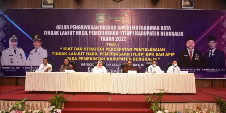 Wujudkan Good Governance, Pemkab Bengkalis Taja Pengawasan Tindak Lanjut Hasil Pemeriksaan