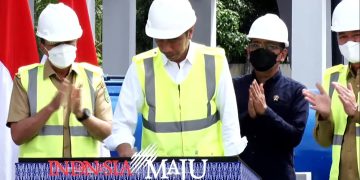 Presiden Jokowi Resmikan SPAM DUROLIS di Rokan Hilir Riau