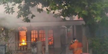 Kebakaran di Alhamra Duri Hanguskan 2 Unit Rumah Permanen
