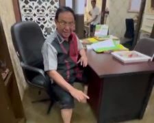 Rumah Dinas Bupati Indragiri Hilir Kebanjiran