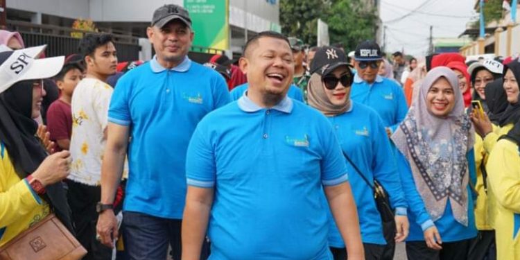 Sehari Boga di Gajah Sakti, Camat Riki Ajak Masyarakat Dukung Program Bupati
