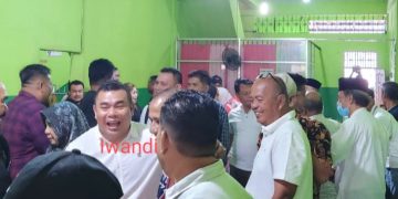 Bertekad Maju ke Senayan, Iwandi Putra Sakai Ini Temui Tokoh Empat Kecamatan di Duri