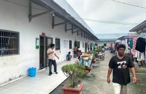 Agar Tak Stres, Warga Binaan Lapas Pekanbaru Dapat Fasilitas Berangin-angin
