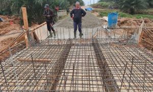Masyarakat Rimba Jaya Bahagia Kala “Nadi Ekonomi” Desa Dibangun Kembali