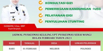 Jalankan Instruksi Bupati Kasmarni, UPT Puskesmas Serai Wangi Gelar Layanan Keliling Desa