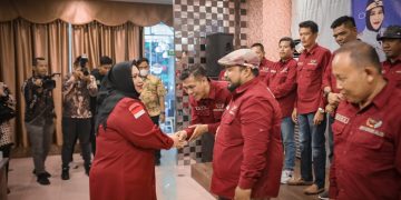 Hadiri Pelantikan JMSI, Bupati Kasmarni Tekankan Untuk Menjalankan Tugas Secara Profesional