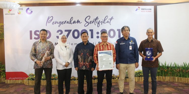 PHR Terima Sertifikasi ISO Sistem Manajemen Anti Penyuapan