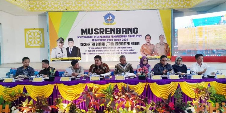 Serap Aspirasi Masyarakat, Roby Kurniawan  Keliling Hadiri Musrenbang Tingkat Kecamatan Bintan Utara dan Lobam 2023