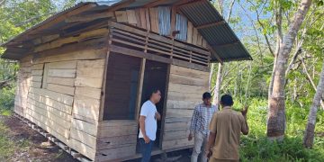 Warga Dompas Bengkalis Temukan Bayi dalam Pondok di Kebun Karet