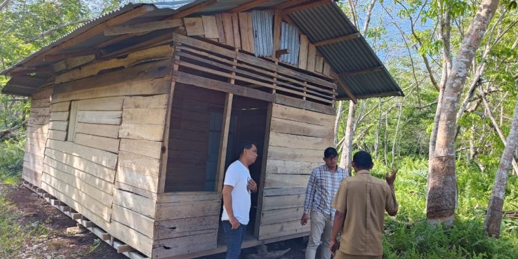 Warga Dompas Bengkalis Temukan Bayi dalam Pondok di Kebun Karet