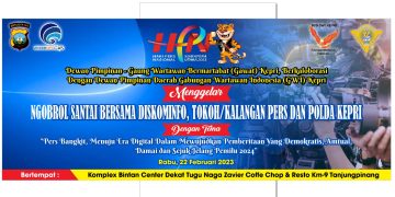 Peringati HPN 2023, Hari ini Gawat Kepri dan GWI Adakan Ngobrol Santai dan Bantuan Sembako untuk Nelayan Pesisir