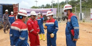 Tinjau Lapangan Pengeboran di Minas, Manajemen PHR Kembali Tegaskan Utamakan Keselamatan Kerja