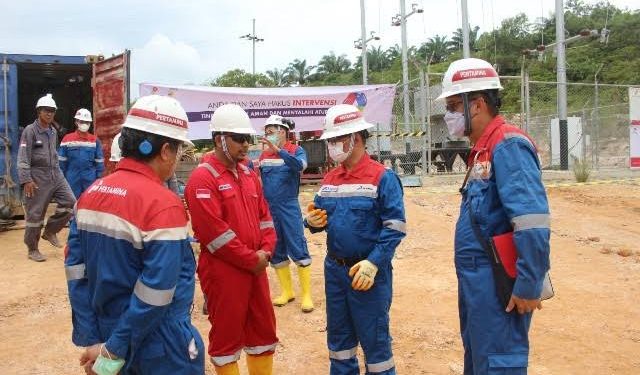Tinjau Lapangan Pengeboran di Minas, Manajemen PHR Kembali Tegaskan Utamakan Keselamatan Kerja