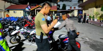 Patroli Malam Hari, 36 Unit Sepeda Motor Diamankan Polresta Pekanbaru