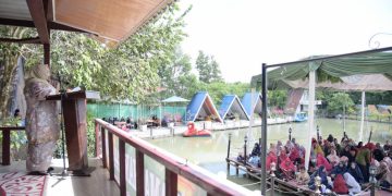 Hadiri Tarhib Ramadhan di Duri, Bupati Kasmarni Disambut Hangat Guru MDTA  Mandau dan Batsol