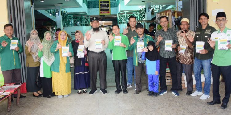 Kemenag Bengkalis Gelar Kampanye Mandatory Halal, di Pasar Terubuk dan Cafe Berlian