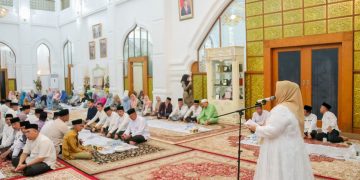 Jelang Ramadhan, Pemkab Bengkalis Gelar Syukuran dan Santunan Anak Yatim