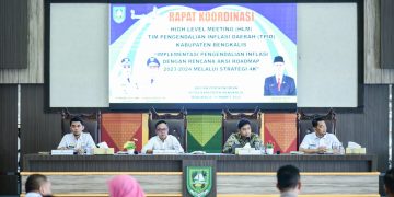 Bupati Bengkalis Membuka Rapat Koordinasi High Meeting Tim Pengendalian Inflasi Daerah