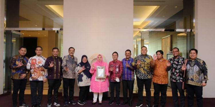 Pemkab Bengkalis Serahkan Dokumen Ranperkada RDTR ke Kementerian ATR/BPN RI